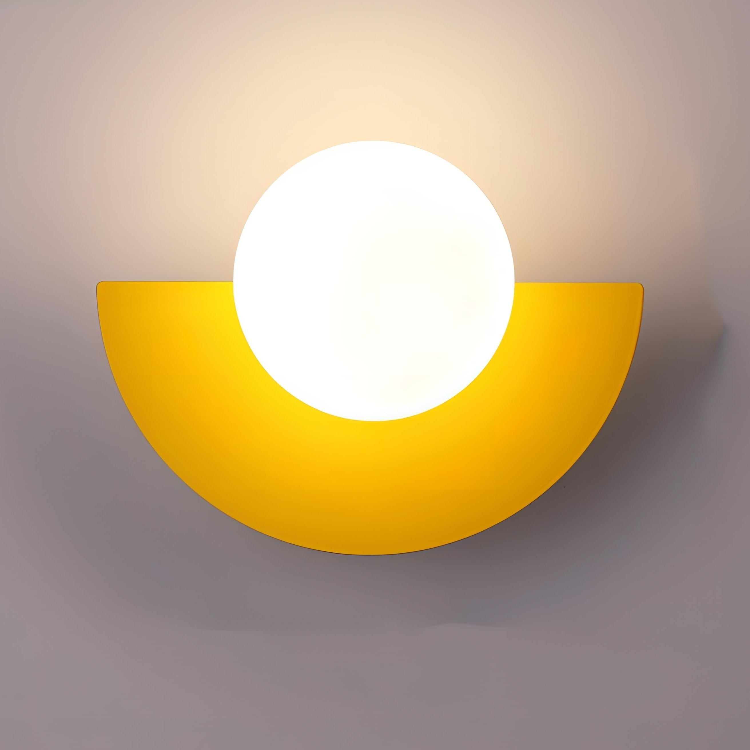 Lampada da Parete Semicircolare Nordica