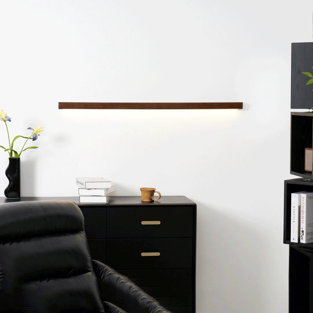 ZenLuma Lampada da Parete in Legno Giapponese