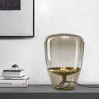 AuroraGlow – Lampada da Tavolo in Vetro LED Design Scandinavo