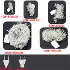 LumiFest Illuminazione Natalizia LED – 10M / 50M / 100M
