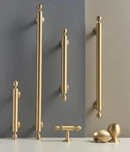 Maniglie in Ottone Clare