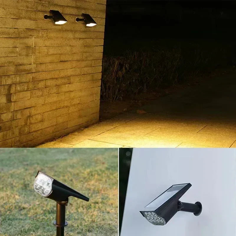 SOLARFORCE 7LED Faro Solare Regolabile