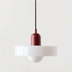 Glarefusion Moderno Lampadario in Vetro LED Stile Bauhaus
