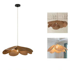 LumaFlora Petal Light – Lampada a Sospensione in Tessuto Artistico con Petali Colorati