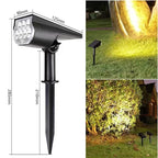 SOLARFORCE 7LED Faro Solare Regolabile
