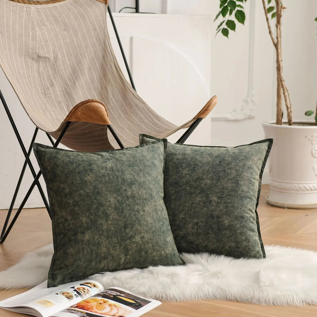 Collezione Fodere per Cuscini in Denim di Elenorra