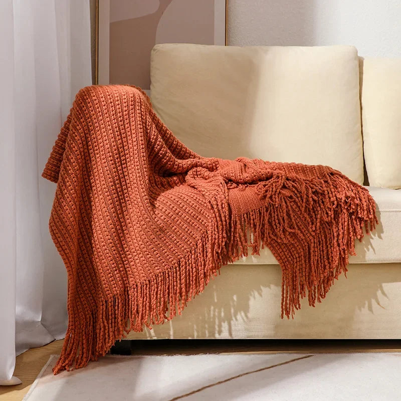 Collezione di Coperte Tricot Bohemien Classico