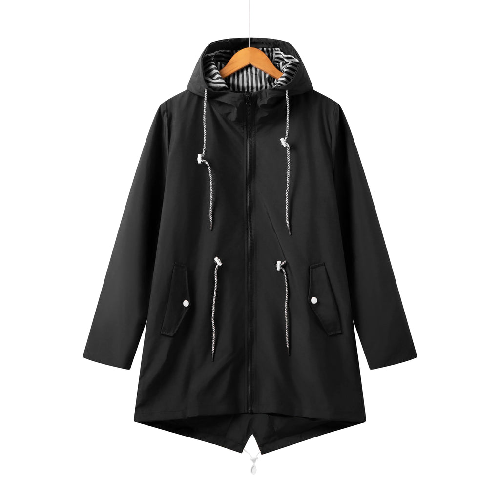 Giacca Impermeabile Leggera – Protezione Versatile per l'Esterno