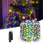 Illuminazione Natalizia a LED Impermeabile per Esterni – Catena Luminosa per Giardino e Terrazzo
