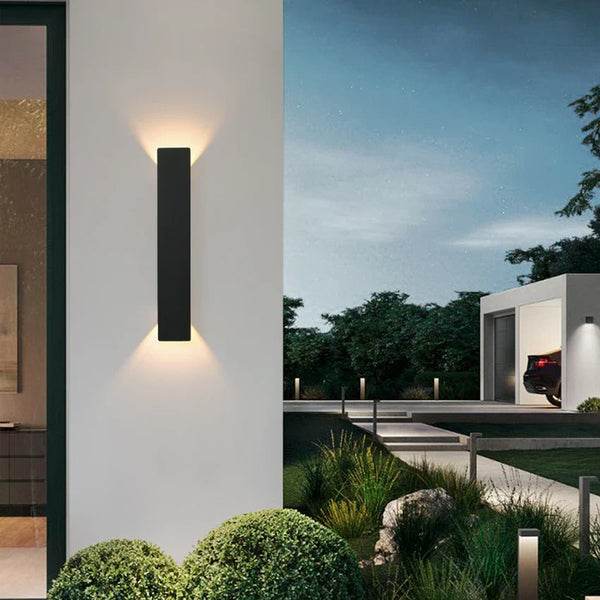 Triglow - Lampada da Parete Moderna Impermeabile per Esterni