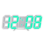 LumiSync Orologio da Parete LED 3D – Orologio Digitale Moderno con Illuminazione Dimmerabile