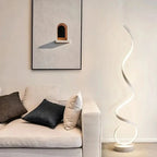 Lampada da terra LED Spirale Istanbul Illuminazione a risparmio energetico, Design elegante