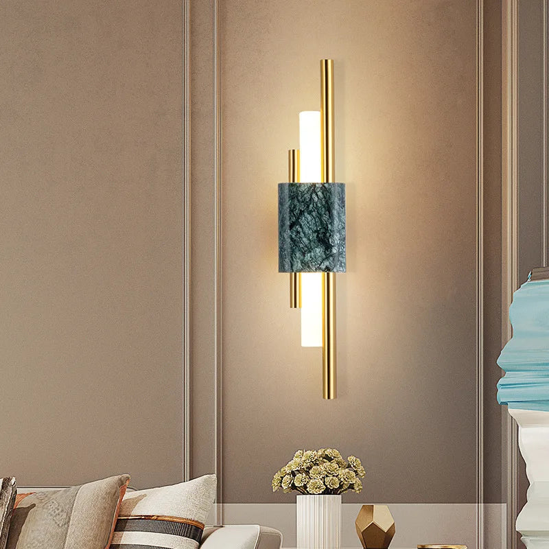 Lampada da Parete LED in Marmo Moderno Luxe