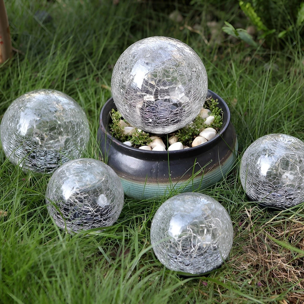 GardenGlimmer Light - Lampada da Giardino Solare a LED Impermeabile per Esterni
