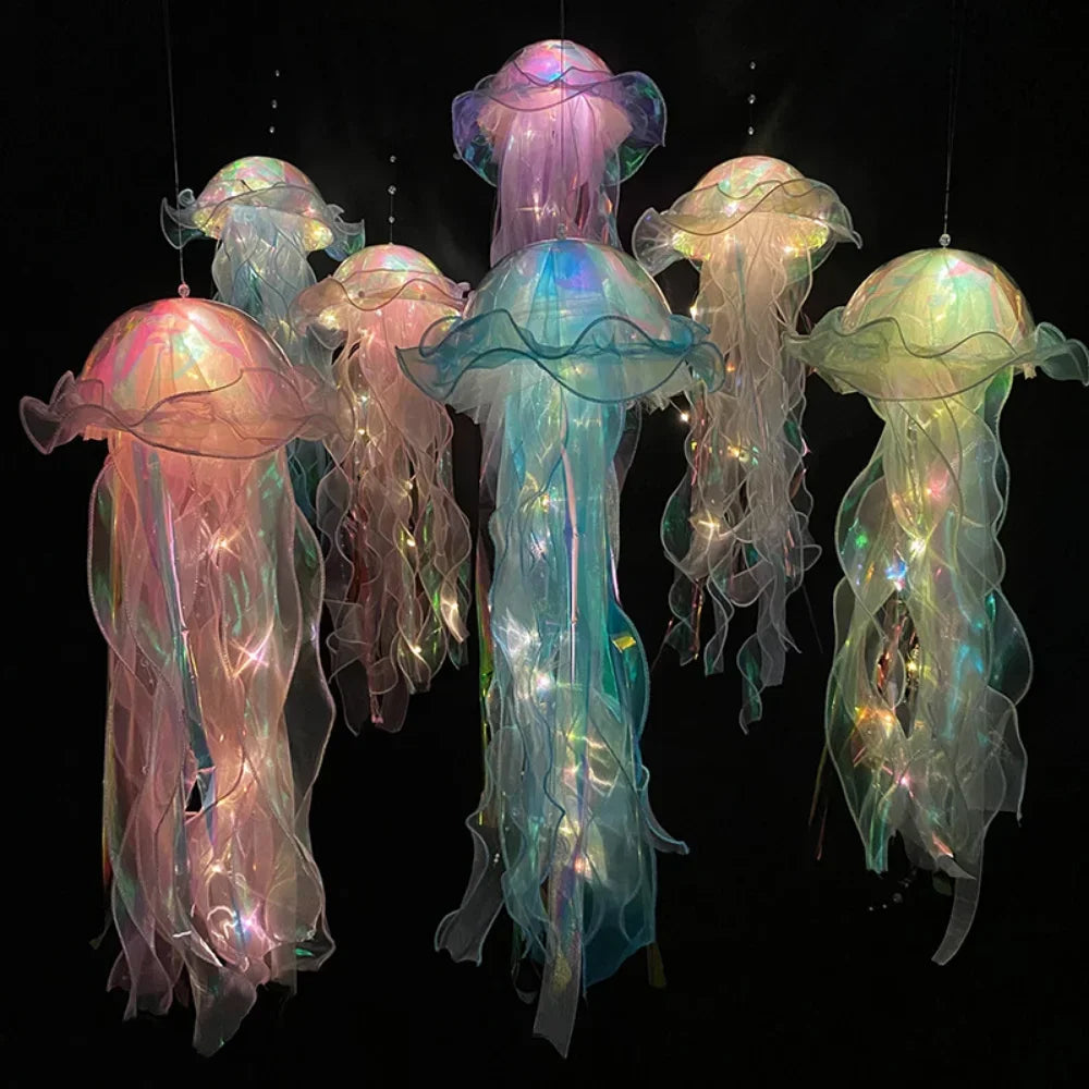 JellyGlow - LED Meduse Notturne per un Atmosfera Rilassante