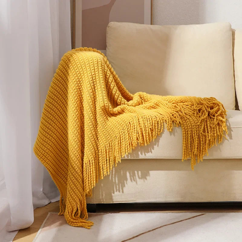 Collezione di Coperte Tricot Bohemien Classico