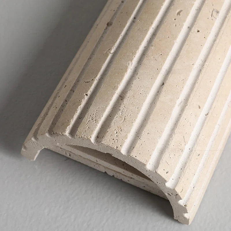 TerraLume Wabi-Sabi Travertino Lampada da Parete LED
