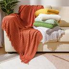 Collezione di Coperte Tricot Bohemien Classico