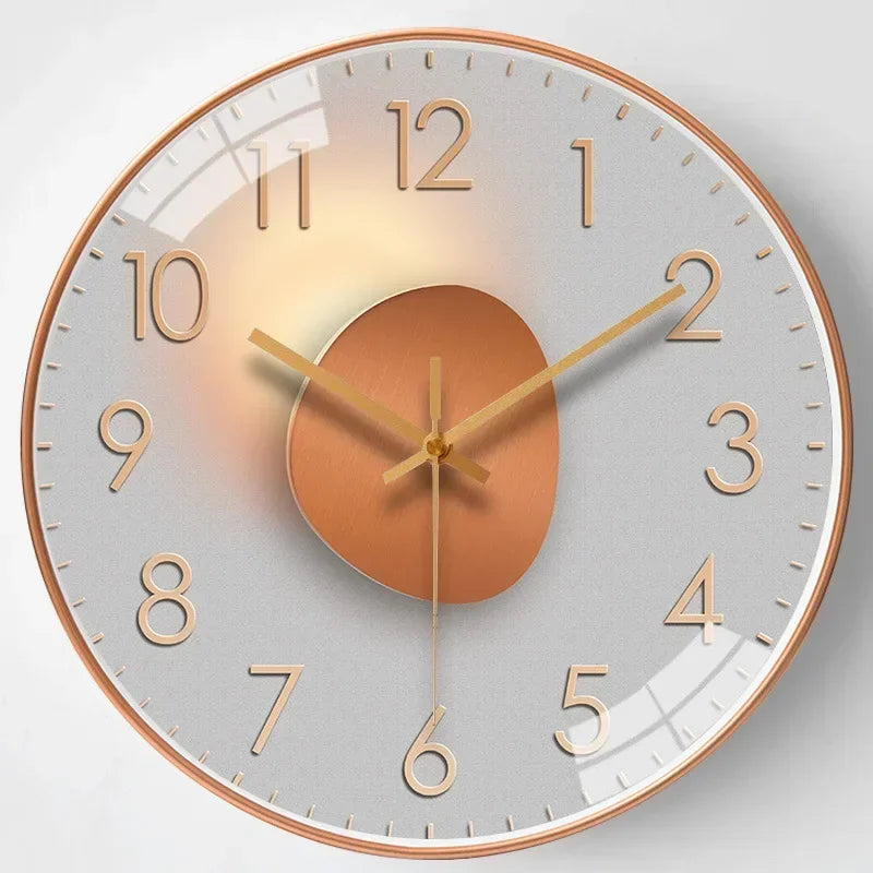 Orologio da Parete Moderno Orologio Decorativo Silenzioso per Casa