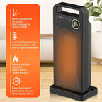 Riscaldamento Elettrico da 2000W con Telecomando e Touchscreen