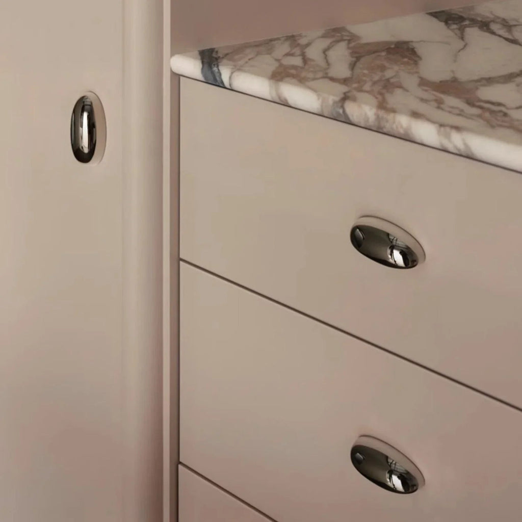 Maniglia per Cassetto in Ottone Hank