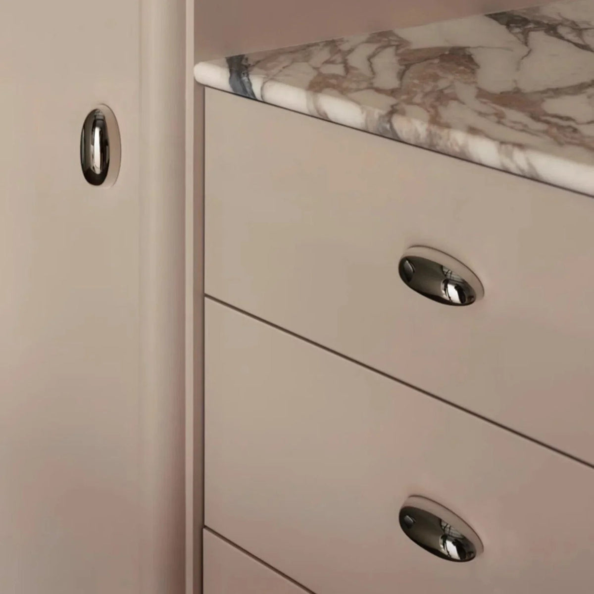 Maniglia per Cassetto in Ottone Hank