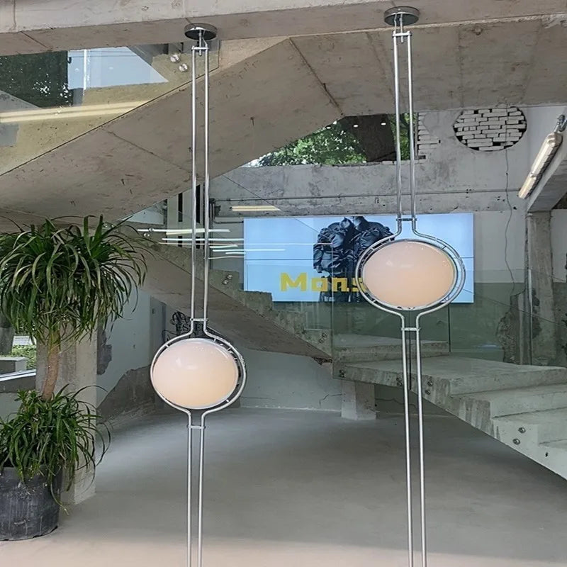 LumiSphere Art Deco LED Bol Lampada da Terra