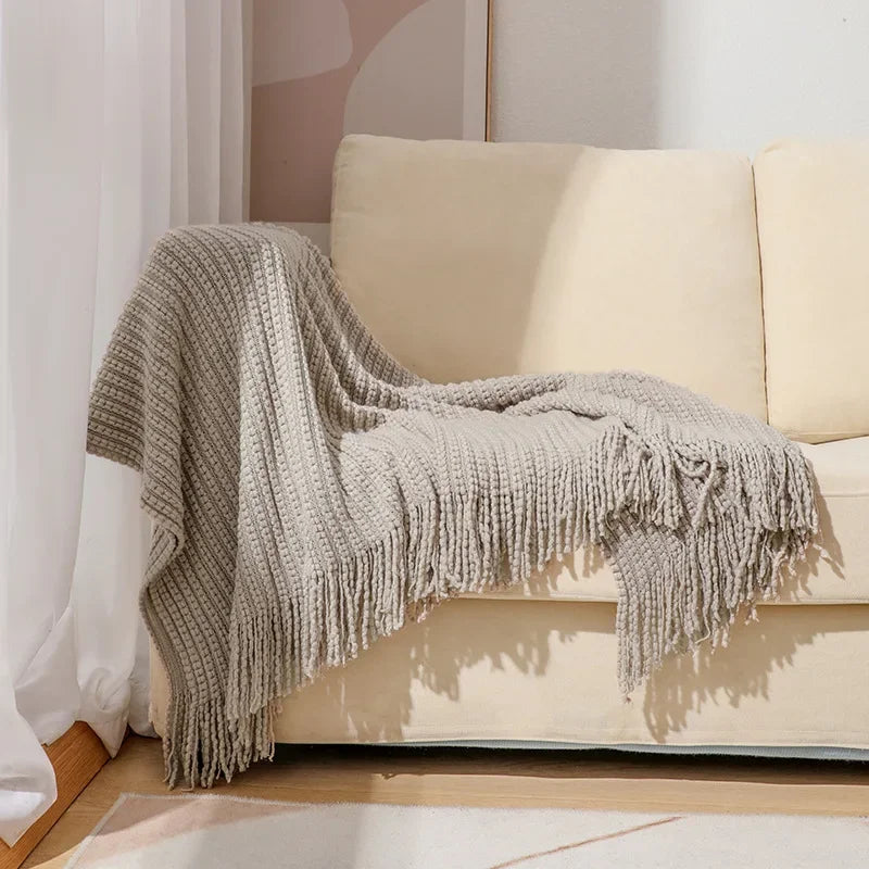 Collezione di Coperte Tricot Bohemien Classico