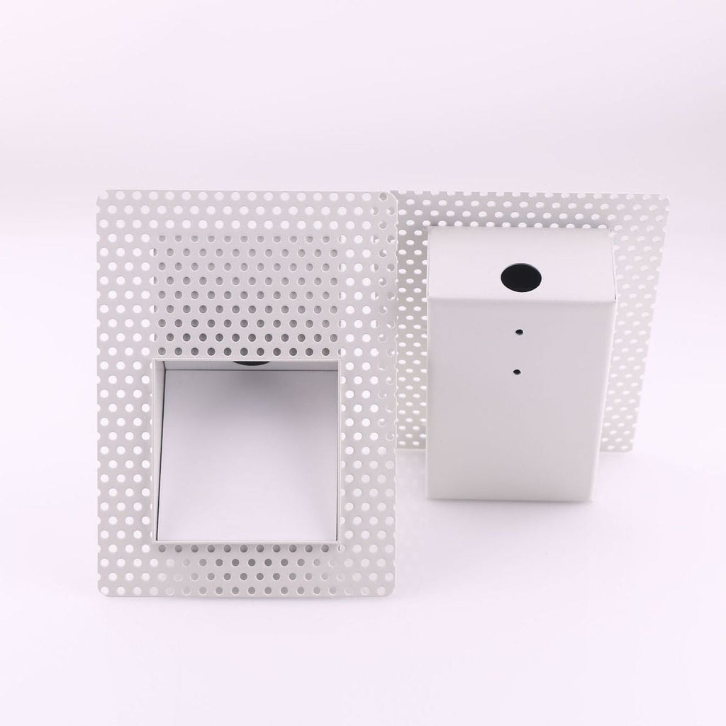 Applique LED da parete senza cornice in acciaio inossidabile Nordic 1 luce