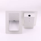Applique LED da parete senza cornice in acciaio inossidabile Nordic 1 luce