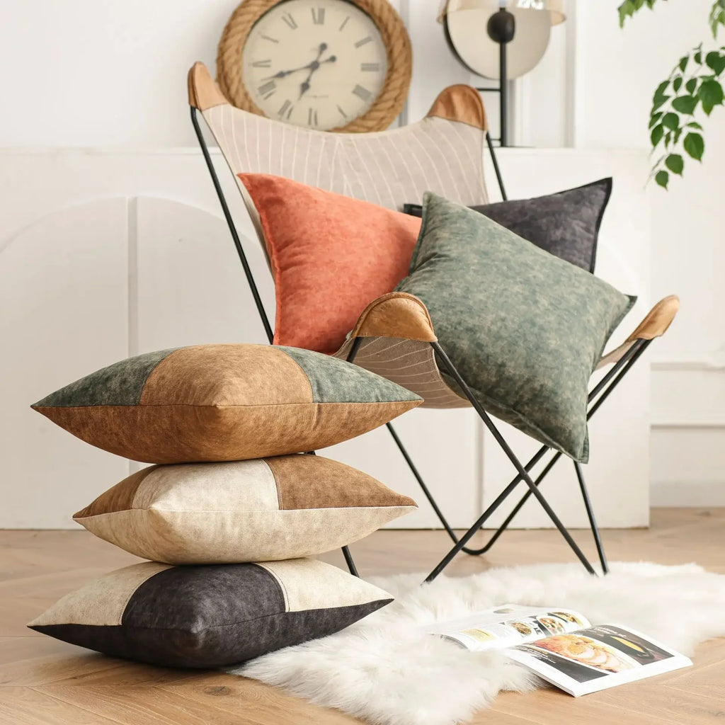 Collezione Fodere per Cuscini in Denim di Elenorra