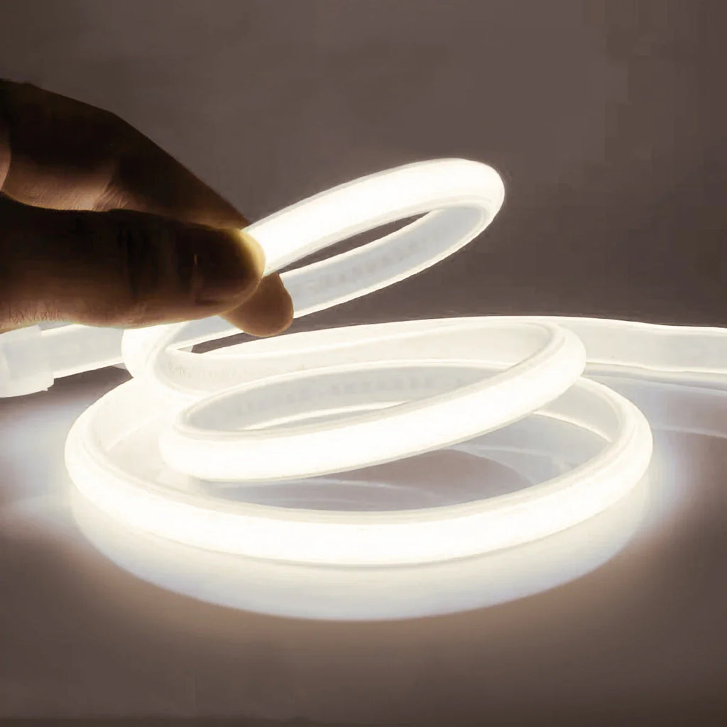 NeoGlow COB LED Neon Striscia Luminosa – 5M / 10M / 20M / 30M 110V–220V LED Impermeabile