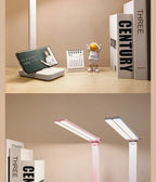 LumoFlex – Lampada da scrivania LED ricaricabile con controllo touch e design pieghevole