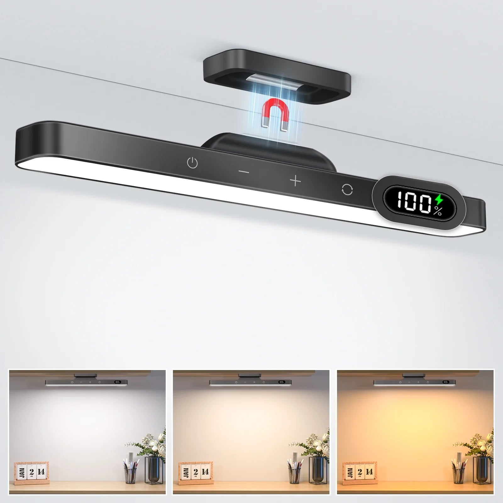 GlowPro 5W Lampada Notturna Ricaricabile Dimmerabile
