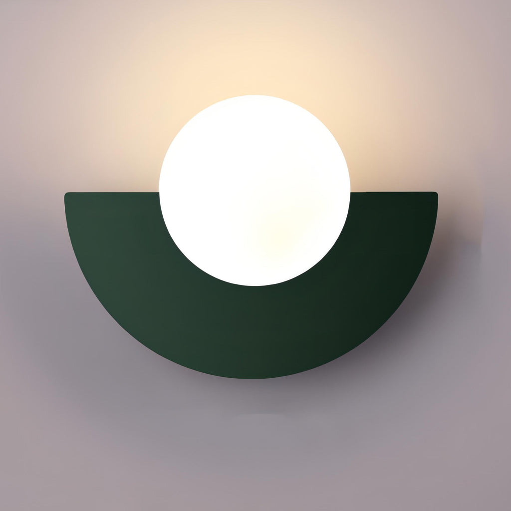 Lampada da Parete Semicircolare Nordica