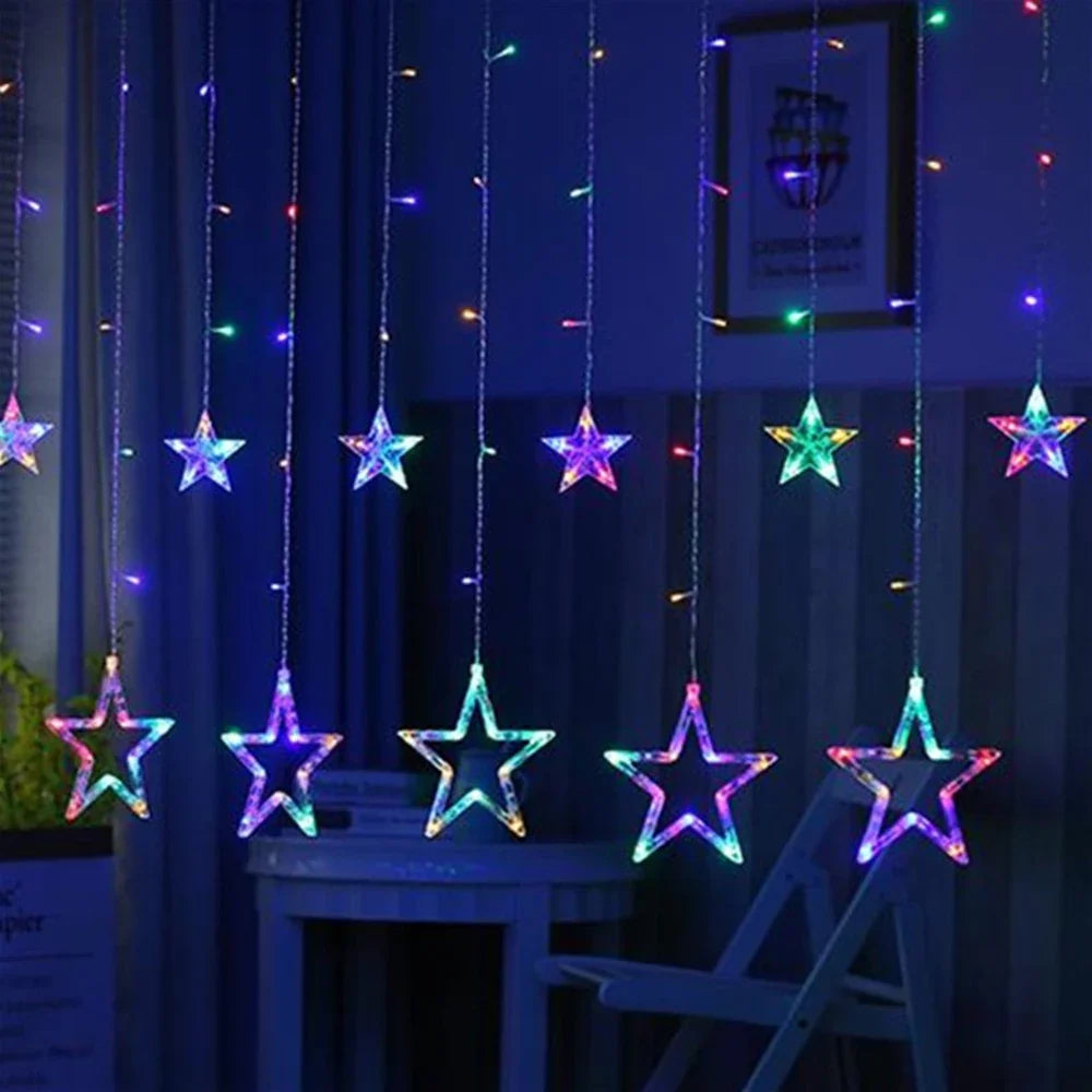 StellaGlow 3.5M LED Luce a Catena di Cristallo di Ghiaccio