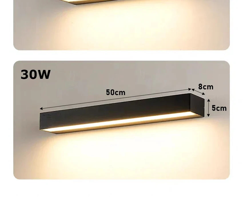 LumiStrip Pro – Lampada da Parete LED Impermeabile per Esterni