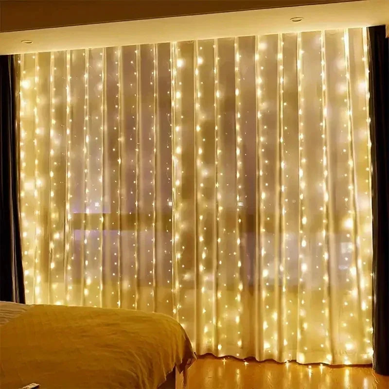 LumiCurtain USB LED Illuminazione per Tende con Telecomando