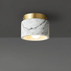 Lampada da soffitto in marmo italiano – Illuminazione lussuosa ed elegante per la tua casa
