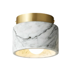 Lampada da soffitto in marmo italiano – Illuminazione lussuosa ed elegante per la tua casa