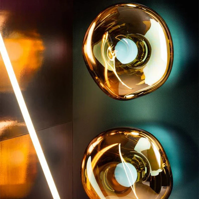 NordicLume Moderna Lampada da Parete Lava