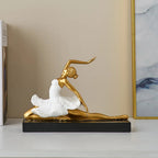 BalletGrace - Figura elegante di ballerina per l'arredamento moderno di casa e ufficio