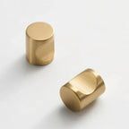 Maniglie in Ottone Spazzolato Lars