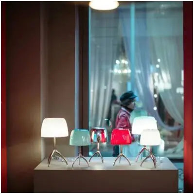 LumiereGlow Bauhaus Lampada da Tavolo a Tre Piedi