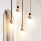Lampada a sospensione minimalista a forma sferica