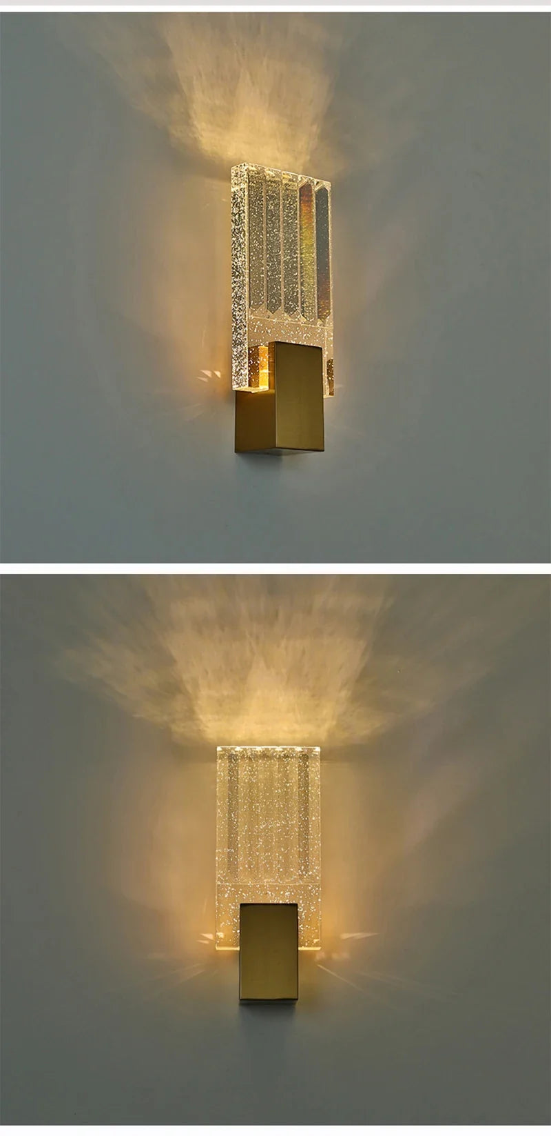 AuroraLux Bubble Wandlamp – Luxe Oro LED