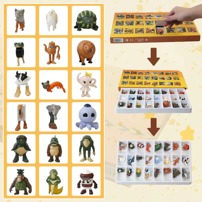 BrainRotBox | Calendario dell'Avvento per il Conteggio alla Rovescia delle Feste per Appassionati di Brainrot