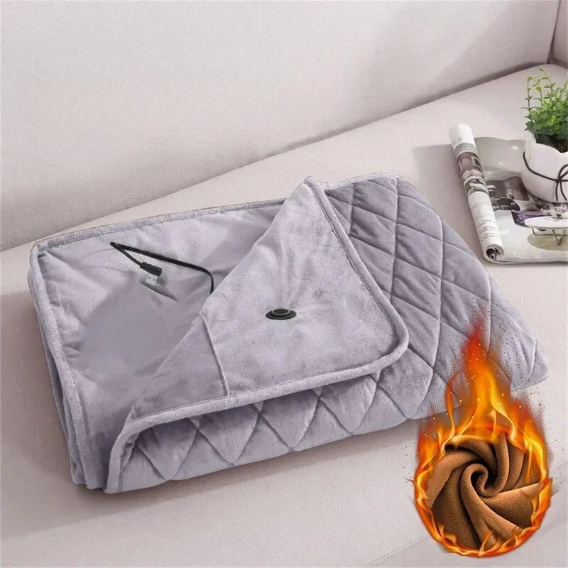 Coperta Elettrica Portatile per Casa e Ufficio