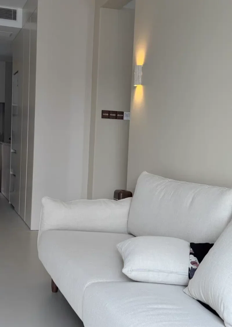 TerraLume Wabi-Sabi Travertino Lampada da Parete LED