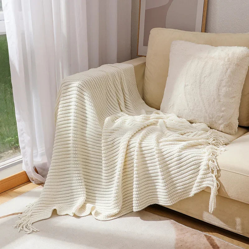 Collezione di Coperte Tricot Bohemien Classico